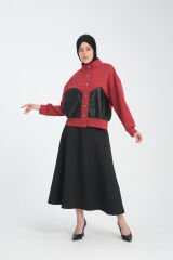 Kübra Etek Scuba  -SİYAH